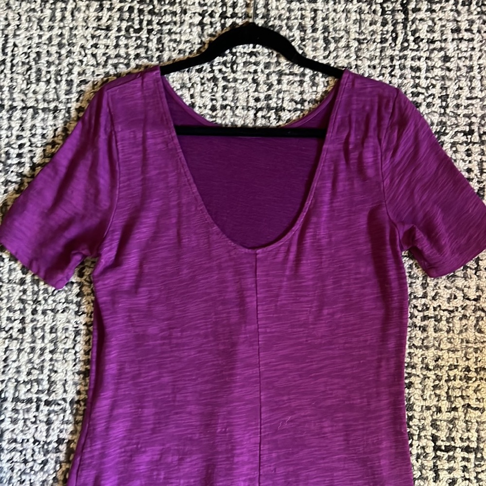 Purple Lands End Dress View 2